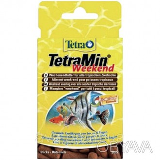 TetraMin Weekend Food у формі паличок для годування всіх видів декоративних риб . . фото 1
