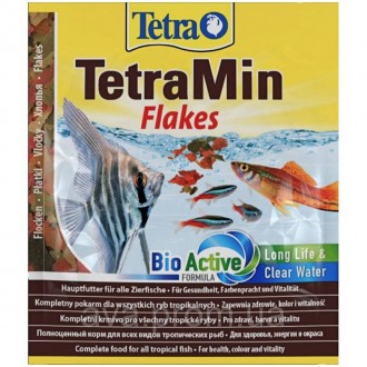 TetraMin - Основний корм для декоративних рибок для довгого та здорового життя р. . фото 2