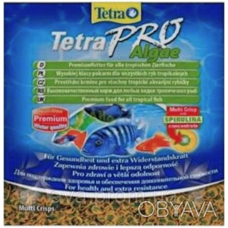 Корм TetraPro Algae Premium для всіх видів декоративних риб, що підвищує стійкіс. . фото 1