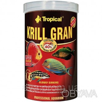 Krill Gran - мультикомпонентний корм для підсилення кольору у формі тонаючих гра. . фото 1