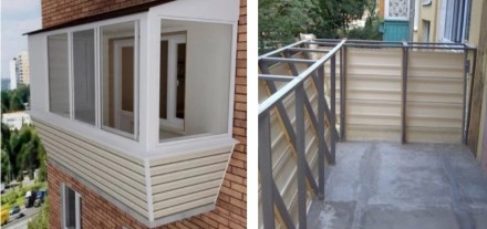 Виготовлення та професійний монтаж металлопластикових балконів з розширенням під. . фото 5
