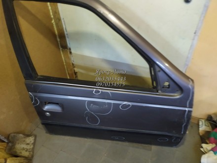 Дверь передняя правая на Peugeot 405 (15B) (1987 - 1992) 000046492. . фото 3