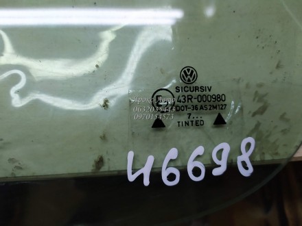 Стекло-форточка двери задней левой Volkswagen Golf Mk4 (1997—2006) 000046698. . фото 5