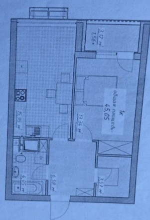 
 25270 Продам однокомнатную квартиру в жилом комплексе Атмосфера в Курортном пе. Аркадия. фото 6