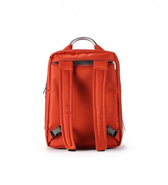 Рюкзак Remax Double-565 Digital Laptop Bag помаранчевий. . фото 3