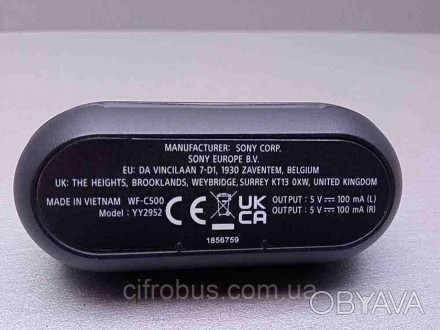 Бездротові навушники Sony WF-C500
Конструкція — вакуумні (внутрішкові)
Тип випро. . фото 1