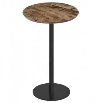 Круглый стол, высота стола 105 см.
Опора для стола металлическая, цвет черный, о. . фото 2