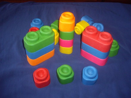 Іграшка-конструктор Clementoni Soft Clemmy М´які блоки -23 деталі.Розмір к. . фото 4