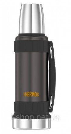 Термос Thermos TH 2520 Work, 1,2 л графитового цвета* изготовлен по инновационно. . фото 2