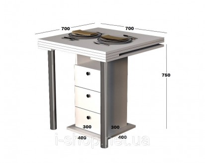 Кухонный стол "Кардамон" - это многофункциональный стол трансформер, который сос. . фото 6