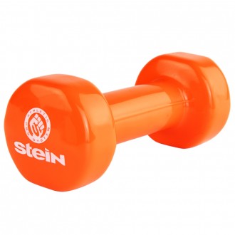 Stein Vinyl Dumbbell 2,5 kg
 
Вінілова гантель 2,5 кг — для дому та фітнес-клубі. . фото 2