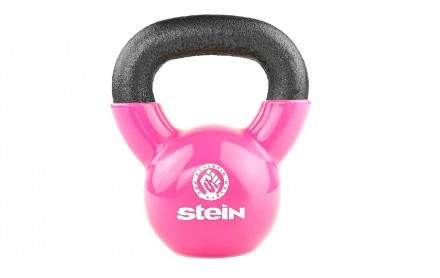 Stein Vinyl kettlebell 4 kg
	Вінілова гиря 4 кг
Надійний дизайн;
Кожна вага гирі. . фото 3