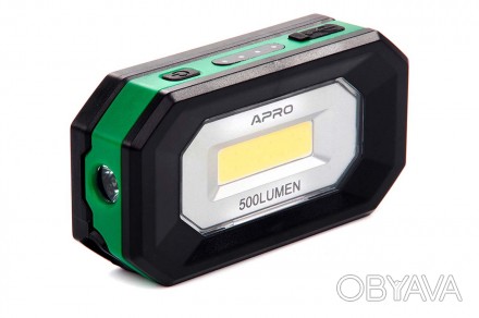Прожектор аккумуляторный Apro - 5Вт x 500Лм. . фото 1