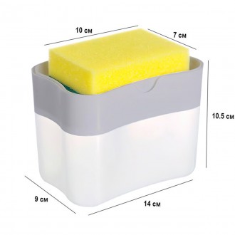 Дозатор для жидкости для мытья посуды, характеристики: 
	Тип: дозатор для моющег. . фото 6