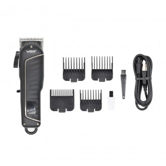 Профессиональная машинка для стрижки волос, характеристики:
	Тип прибора: машинк. . фото 8
