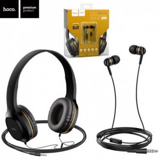 Hoco W24 — це набір, що складається з навушників двох типів: великих повнорозмір. . фото 2
