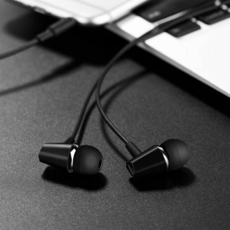 Вакуумні навушники Hoco M34 — ідеальна модель для прослуховування музики або рад. . фото 5