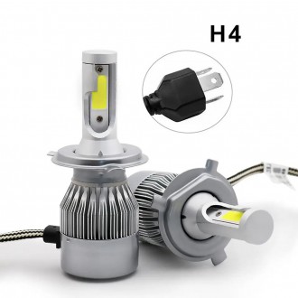 Світлодіодні лампи H4 C6 LED Headlight
Світло в цій лампі таке ж яскраве, як і л. . фото 2