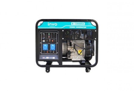 Дизельний генератор INVO D-10000EA - дизельний генератор з електронним датчиком . . фото 2