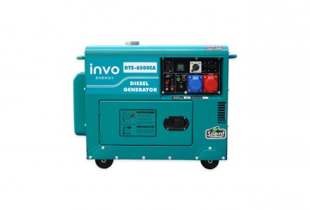 Дизельний генератор INVO DТS-6500EA - дизельний генератор в шумозахисному, антив. . фото 2