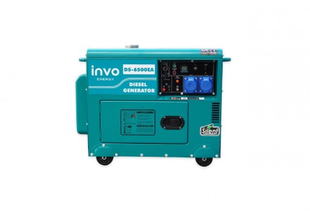 Дизельний генератор INVO DТS-6500EA - дизельний генератор в шумозахисному, антив. . фото 2