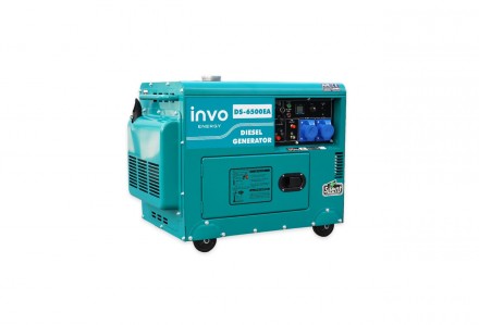 Дизельний генератор INVO DТS-6500EA - дизельний генератор в шумозахисному, антив. . фото 4