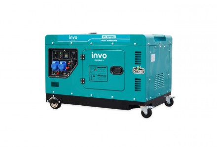 Дизельний генератор INVO DS-8000EA - дизельний генератор в шумозахисному, антива. . фото 3