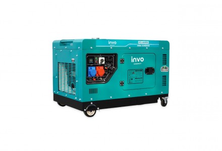 Дизельний генератор INVO DТS-8000EA - дизельний генератор в шумозахисному, антив. . фото 4