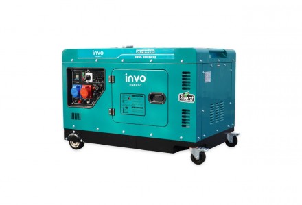 Дизельний генератор INVO DТS-8000EA - дизельний генератор в шумозахисному, антив. . фото 3