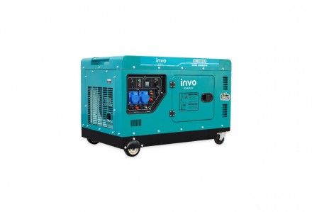 Дизельний генератор INVO DS-10000EA - дизельний генератор в шумозахисному, антив. . фото 3