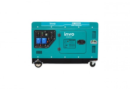 Дизельний генератор INVO DS-10000EA - дизельний генератор в шумозахисному, антив. . фото 2