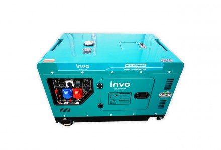 Дизельний генератор INVO DТS-10000EA - дизельний генератор в шумозахисному, анти. . фото 6