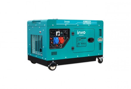 Дизельний генератор INVO DТS-11000EA - дизельний генератор в шумозахисному, анти. . фото 3