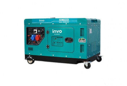 Дизельний генератор INVO DТS-11000EA - дизельний генератор в шумозахисному, анти. . фото 4