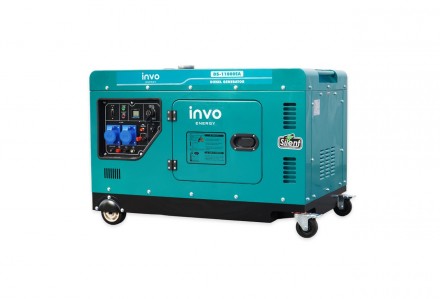 Дизельний генератор INVO DS-11000EA - дизельний генератор в шумозахисному, антив. . фото 5