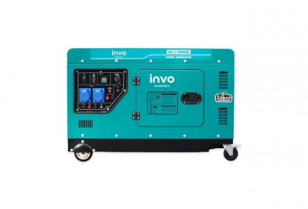 Дизельний генератор INVO DS-11000EA - дизельний генератор в шумозахисному, антив. . фото 2