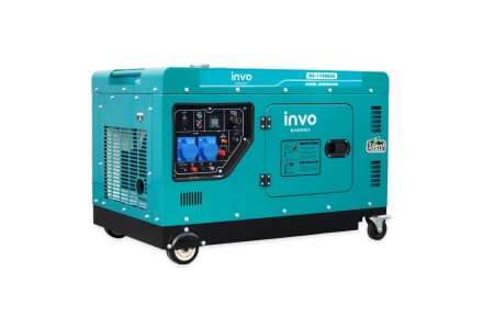 Дизельний генератор INVO DS-11000EA - дизельний генератор в шумозахисному, антив. . фото 3