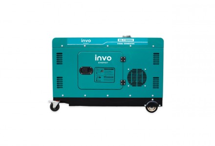 Дизельний генератор INVO DS-11000EA - дизельний генератор в шумозахисному, антив. . фото 4