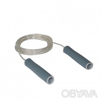 
Швидкісна скакалка Stein Cable Jump Rope
 Скакалка — простий, портативний, недо. . фото 1