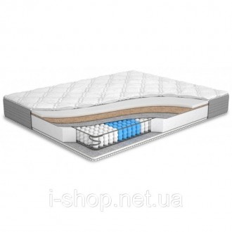 Memory Foam: Нет;Гарантия на изделие: 24 месяца;Жесткость сторон матраса: 3/4;То. . фото 3