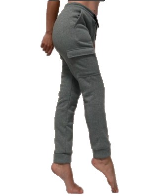 Спортивные трикотажные штаны на флисе с накладными карманами - идеальный вариант. . фото 4