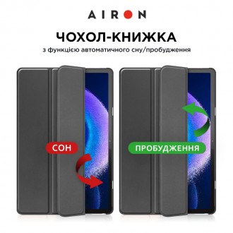 Чехол-книга AIRON Premium, созданный исключительно для Xiaomi Pad 6/6 Pro 11'' 2. . фото 6