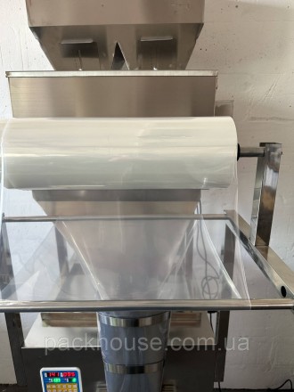 Пневматичний фасувально-пакувальний автомат з ваговим двопотоковим дозатором PW2. . фото 11
