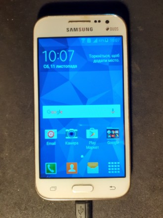 Смартфон Samsung G361H/DS (SEK) White. В'єтнам. Дві SIM-картки. Не новий

. . фото 11