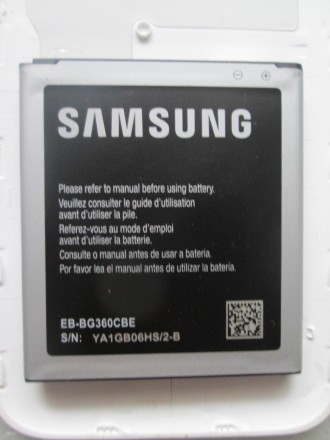 Смартфон Samsung G361H/DS (SEK) White. В'єтнам. Дві SIM-картки. Не новий

. . фото 8