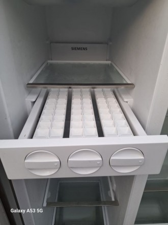 Холодильник Siemens Side by side. Система сухої заморозки. LED  дисплей. Повніст. . фото 7