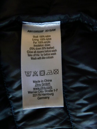 Предлагается женское пуховое пальто от немецкого топ бренда Featuring.Легкое и о. . фото 13