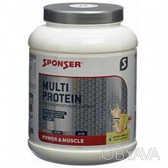 
Sponser multi protein Протеин 850g со вкусом ванили
Многокомпонентный протеин, . . фото 1