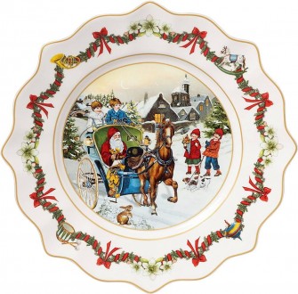 
Villeroy & Boch Annual Christmas Edition Year Plate 2022 Фарфоровая тарелка 23,. . фото 2