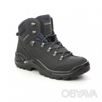 
LOWA Renegade GTX Mid 310945 9499 dark grey/black Мужские походные ботинки, 46.. . фото 1